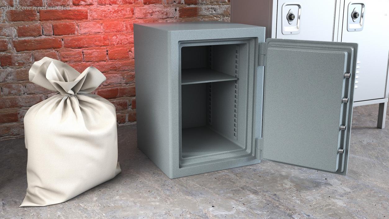 Fireproof Safe 3D model