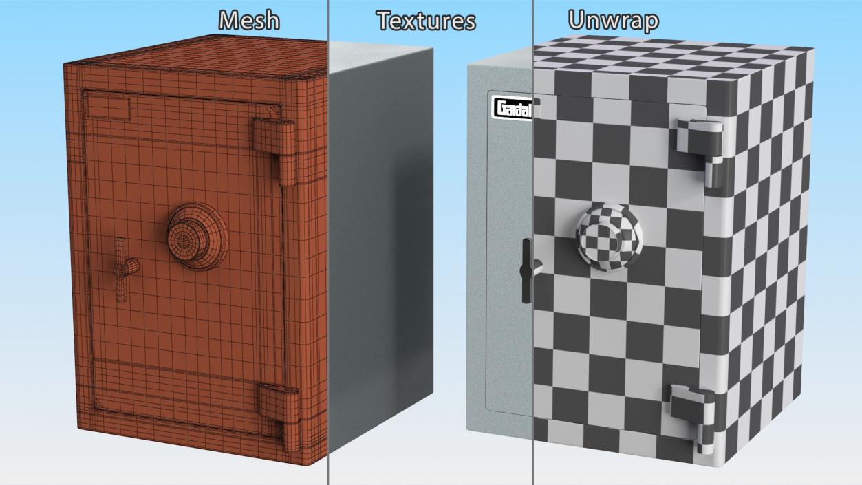 Fireproof Safe 3D model