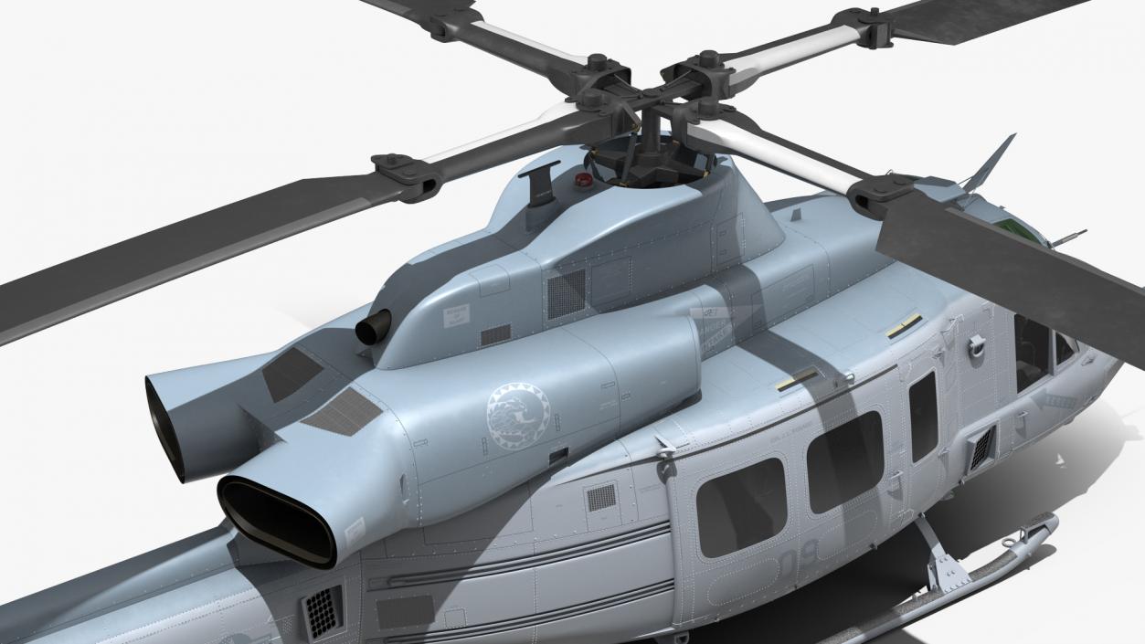 Bell Venom Helicopter Rigged for Maya 3D