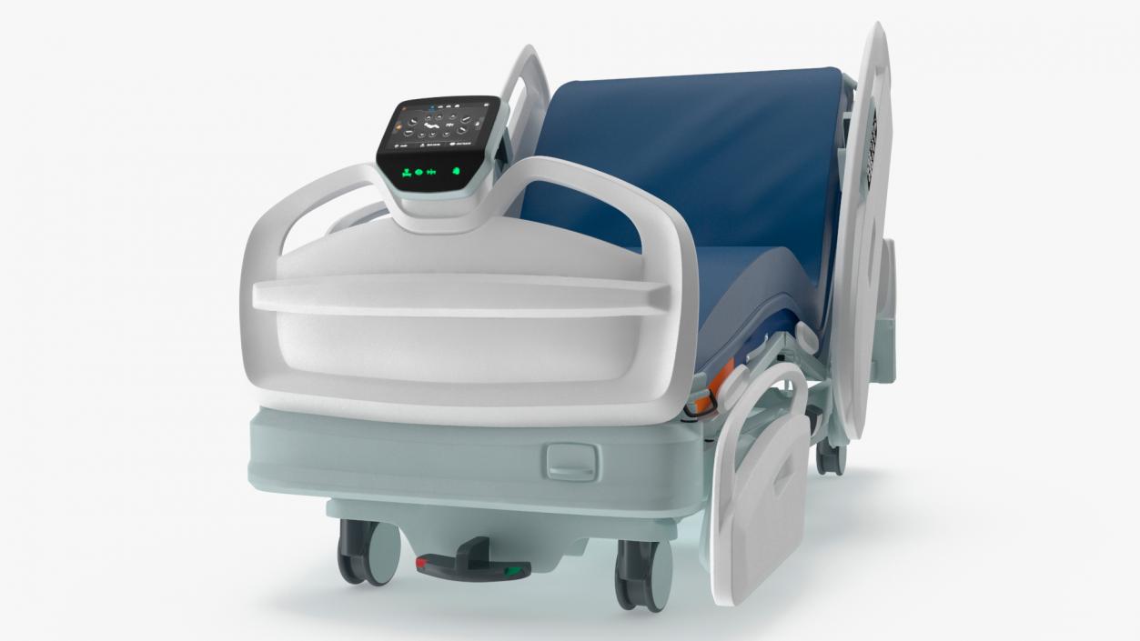 Smart Medical Bed Fowlers Position 3D model