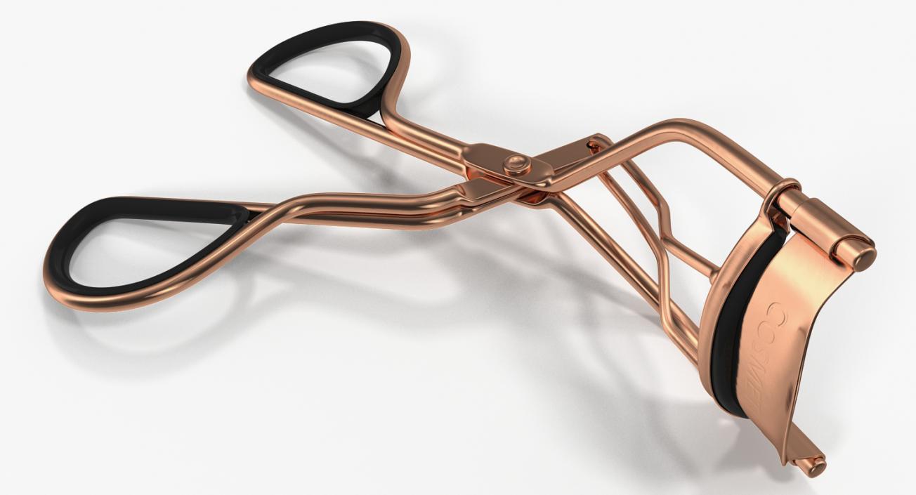 Classic Lash Curler Rose Gold 3D model