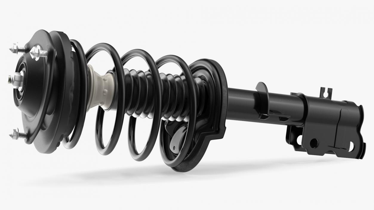 Front Shock Absorber Rod 3D model