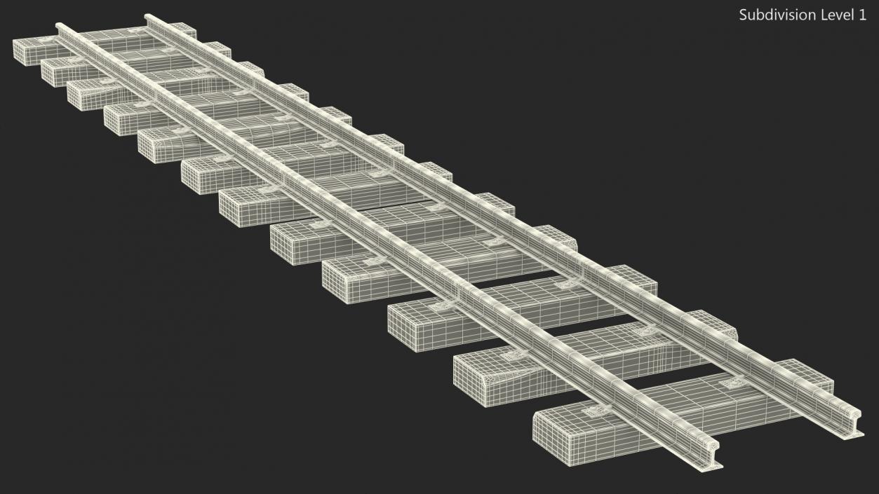 Mining Railway Section 3D