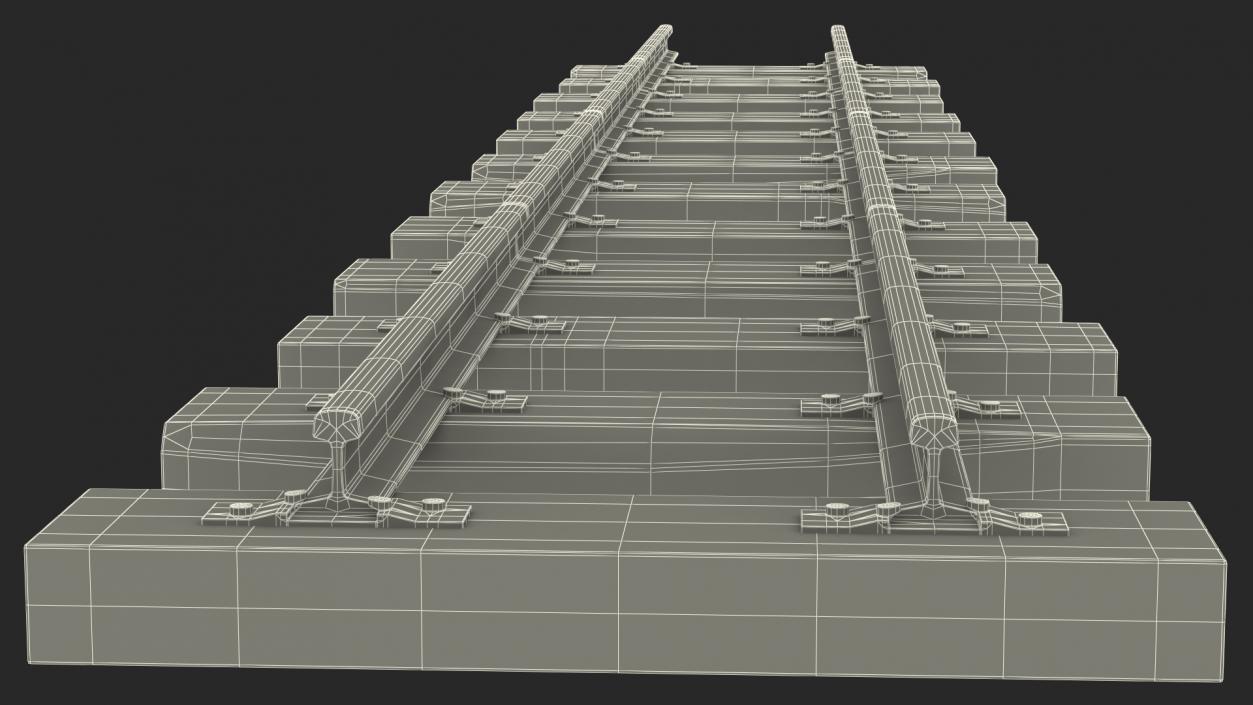 Mining Railway Section 3D