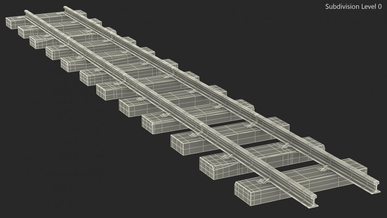 Mining Railway Section 3D