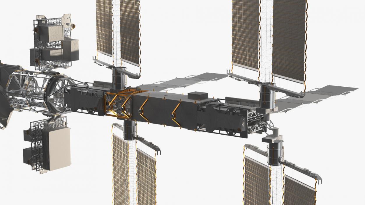 3D Integrated Truss Structure