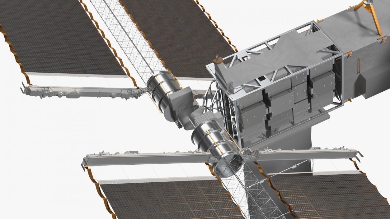 3D Integrated Truss Structure