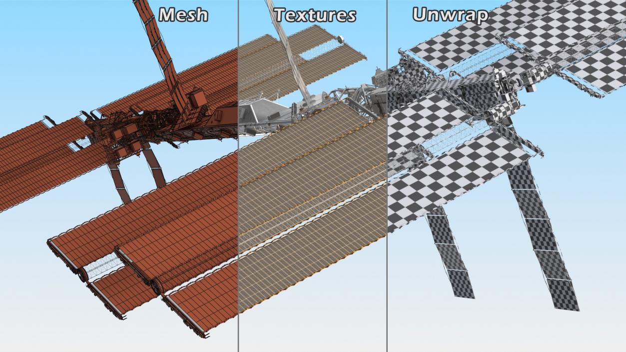 3D Integrated Truss Structure