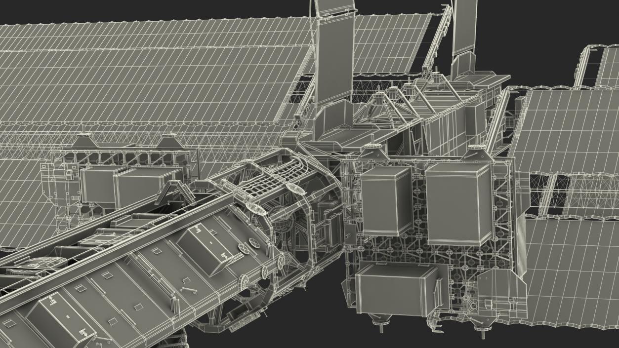 3D Integrated Truss Structure