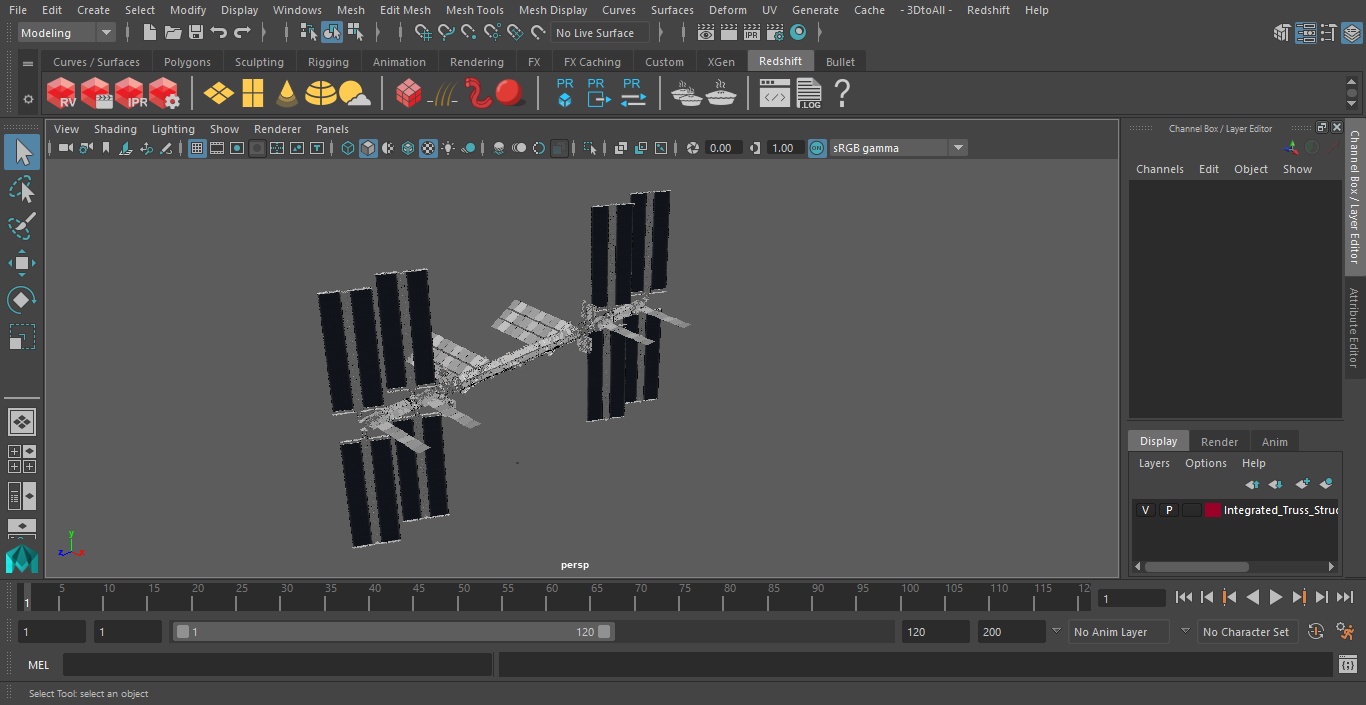 3D Integrated Truss Structure