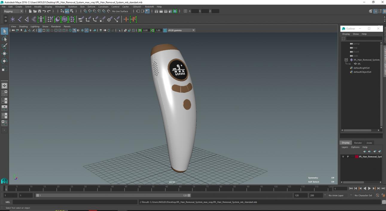 3D IPL Hair Removal System model