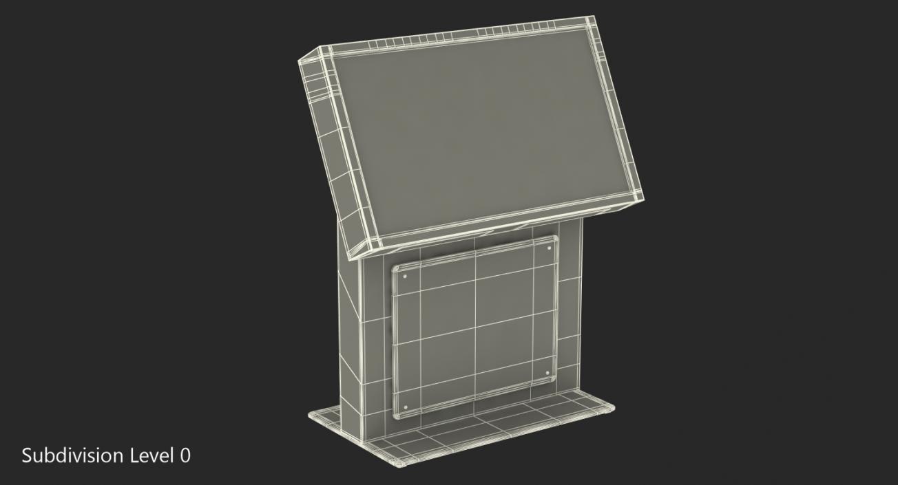 Envision Charlotte Kiosk 3D model