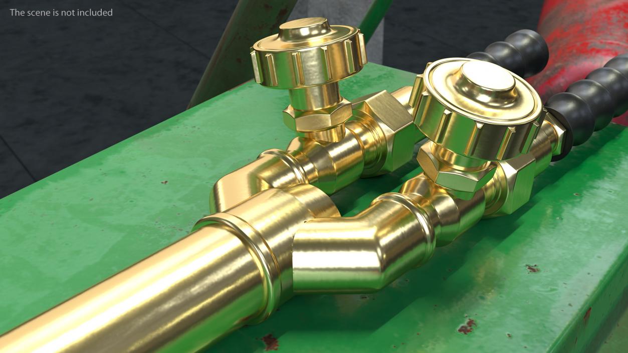 Gas Welding Torch 3D