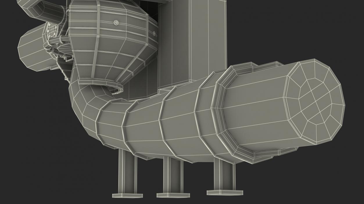 3D GE Variable Speed Hydro Generator model