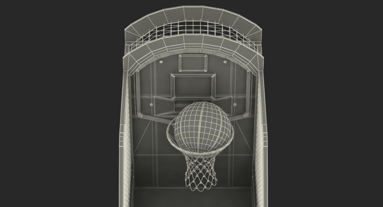 3D Arcade Basketball Machine with Balls