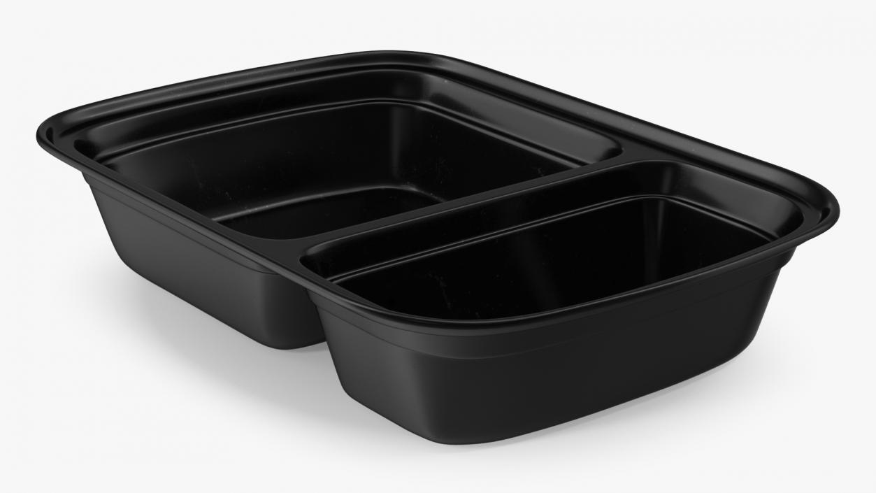 Plastic Food Containers with Clear Lid Collection 3D model