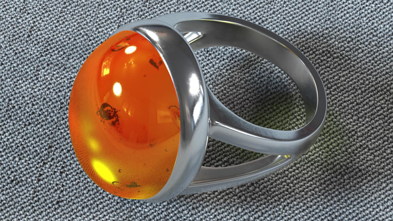 3D model Amber Ring