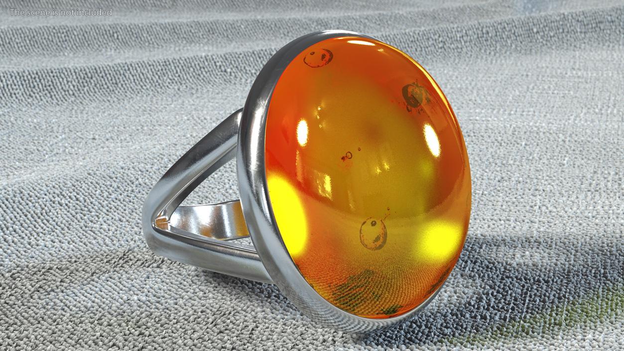 3D model Amber Ring