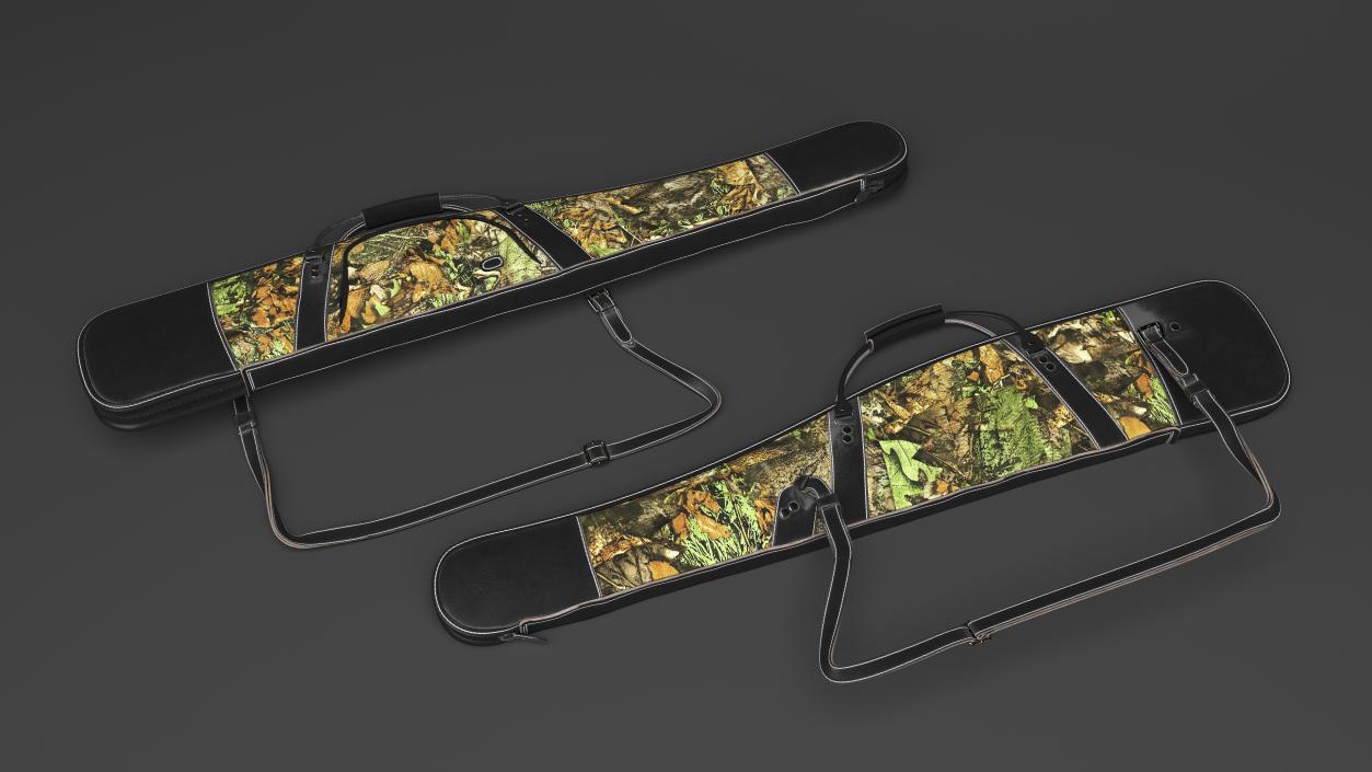 Hunting Rifle Bag with Shoulder Strap 3D