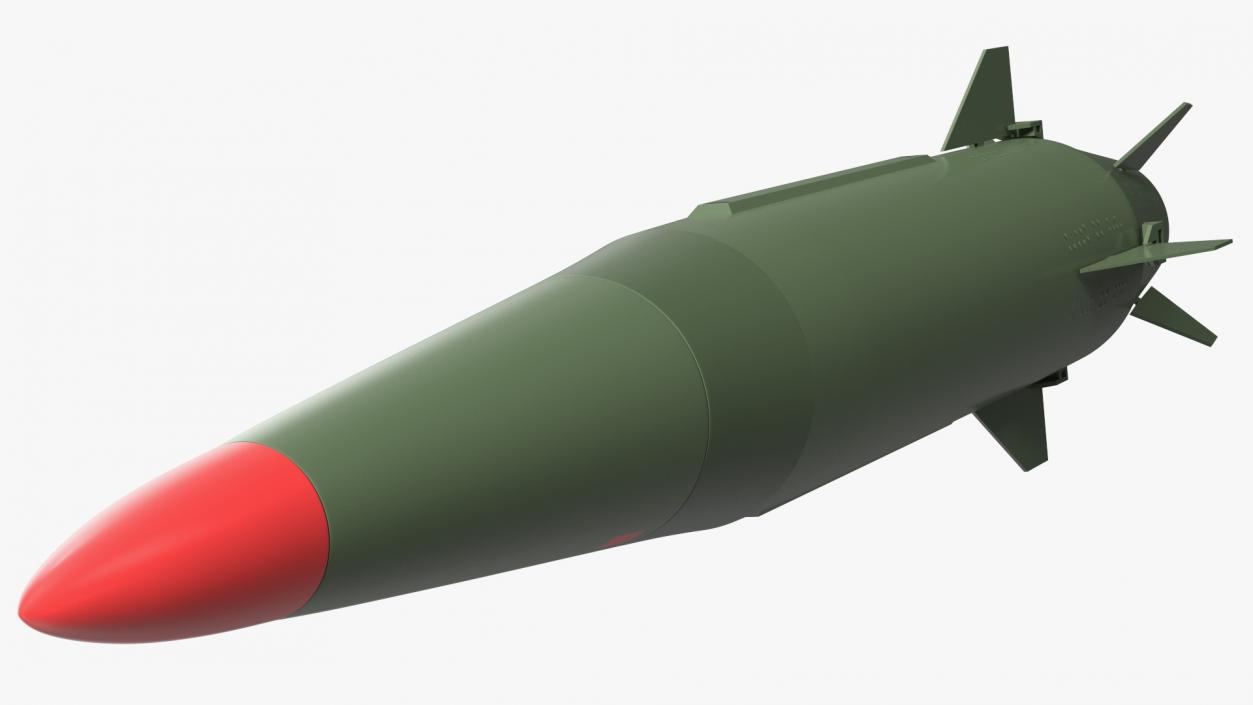 3D Hypersonic Ballistic Missile model