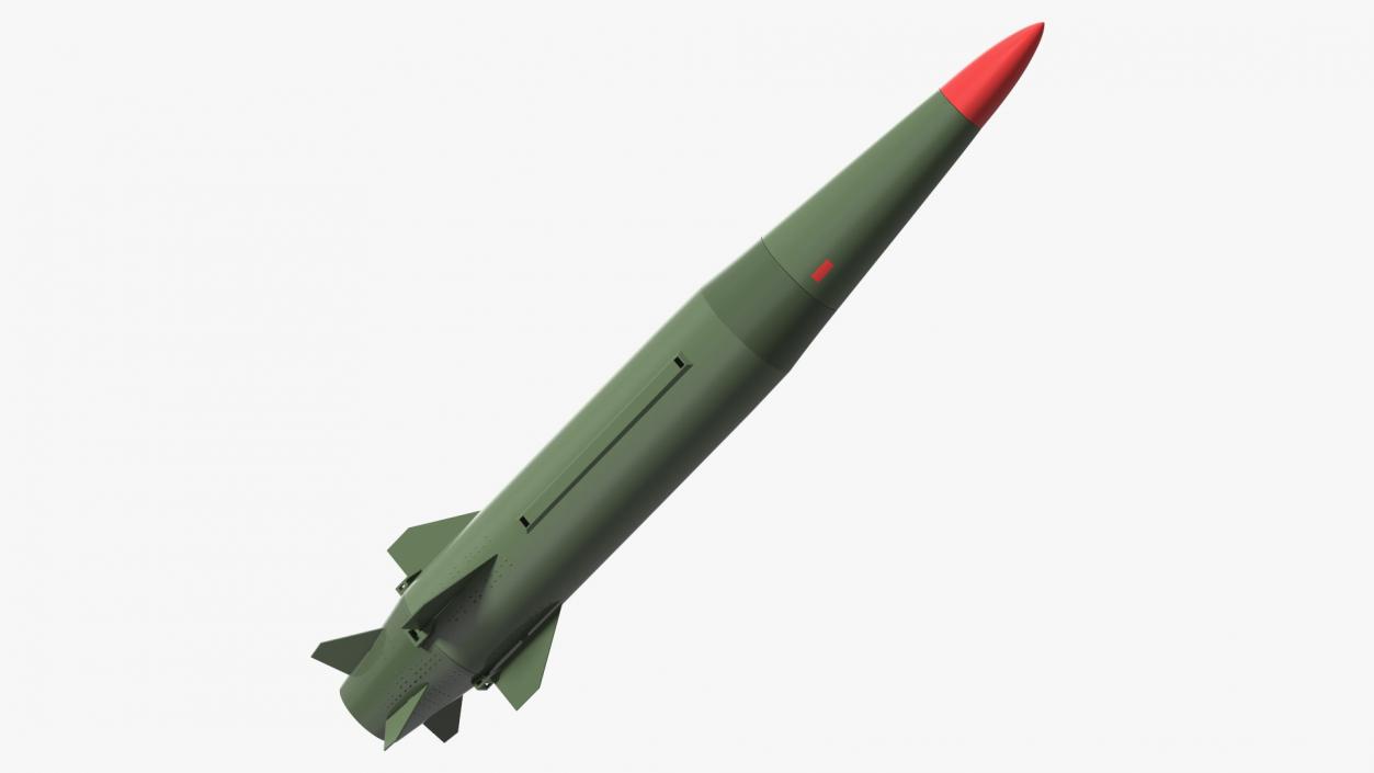 3D Hypersonic Ballistic Missile model