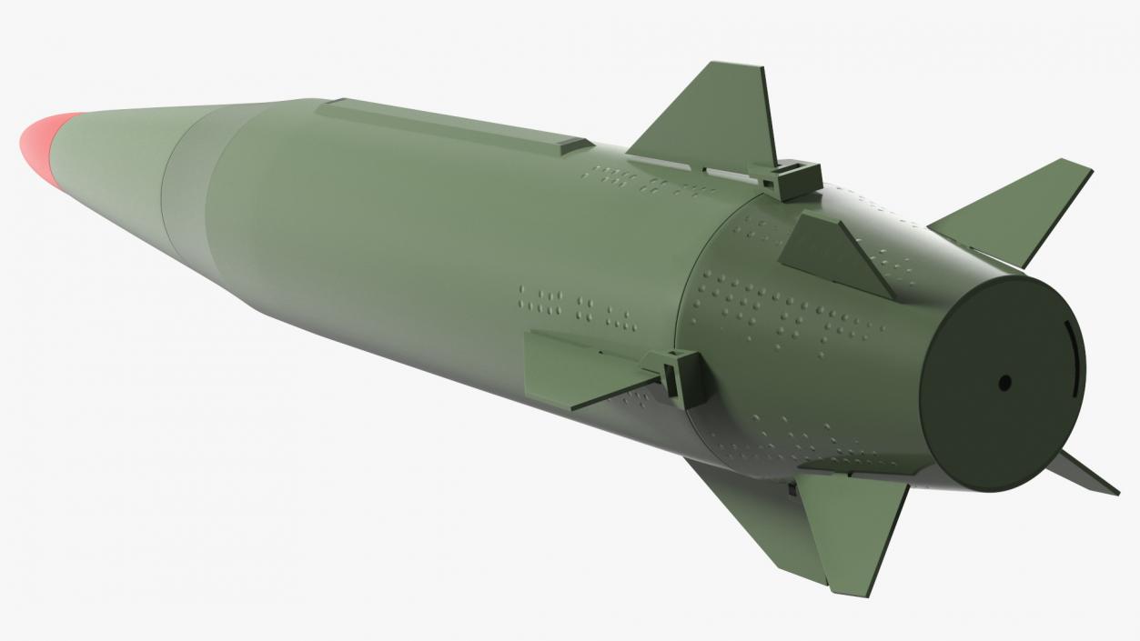 3D Hypersonic Ballistic Missile model