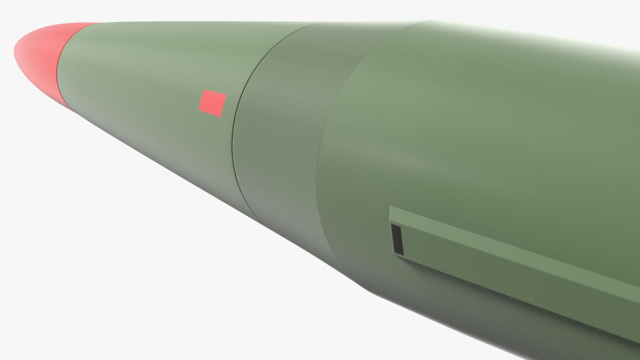 3D Hypersonic Ballistic Missile model