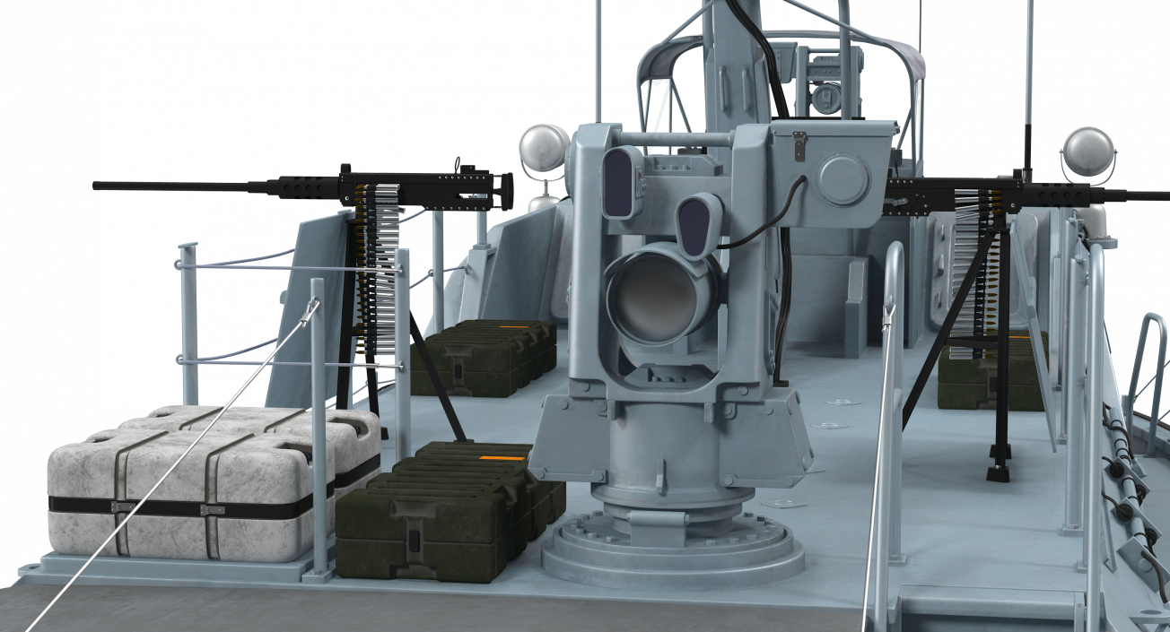 3D model Mark VI Patrol Boat Dirty