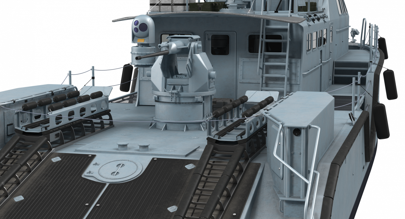 3D model Mark VI Patrol Boat Dirty