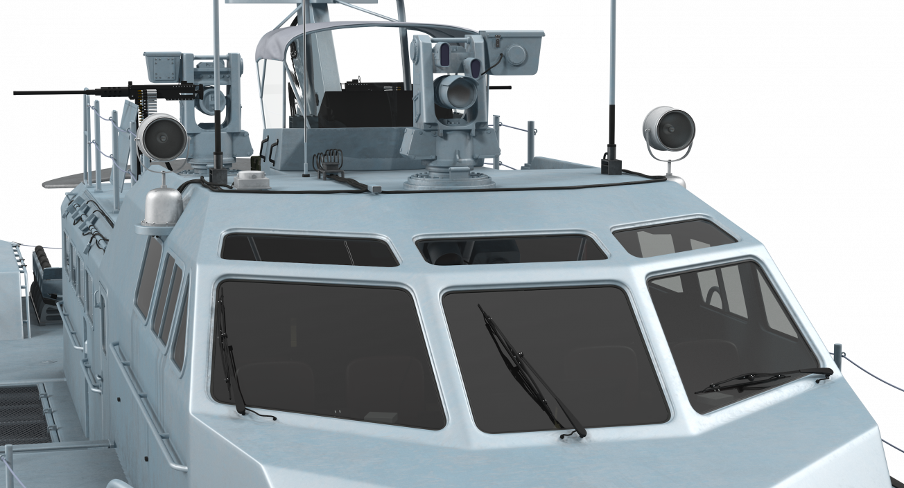 3D model Mark VI Patrol Boat Dirty