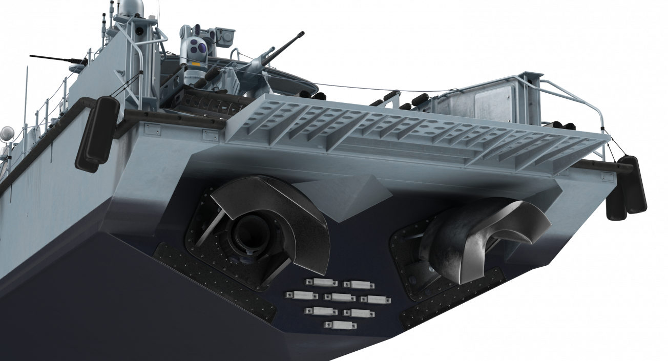 3D model Mark VI Patrol Boat Dirty