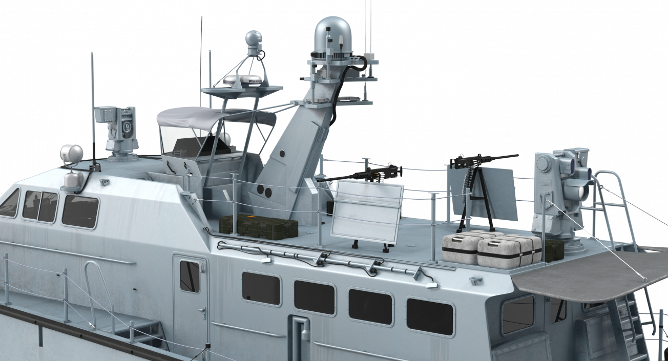 3D model Mark VI Patrol Boat Dirty