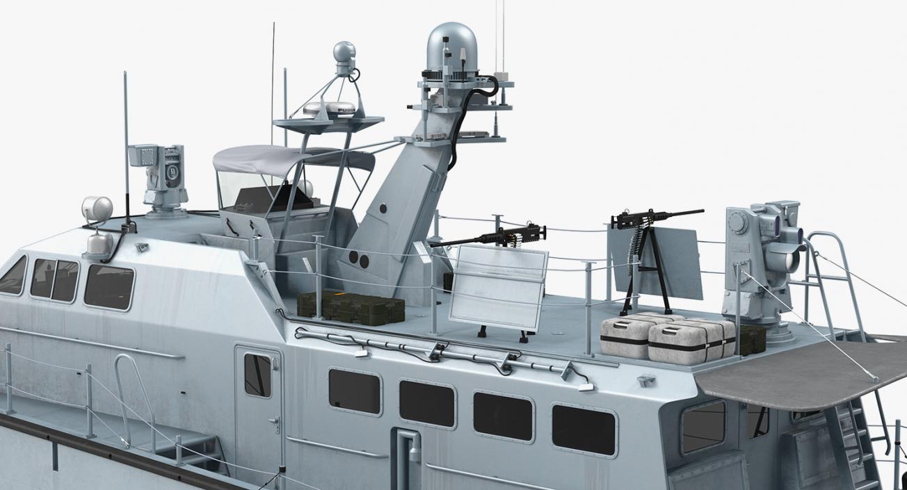 3D model Mark VI Patrol Boat Dirty