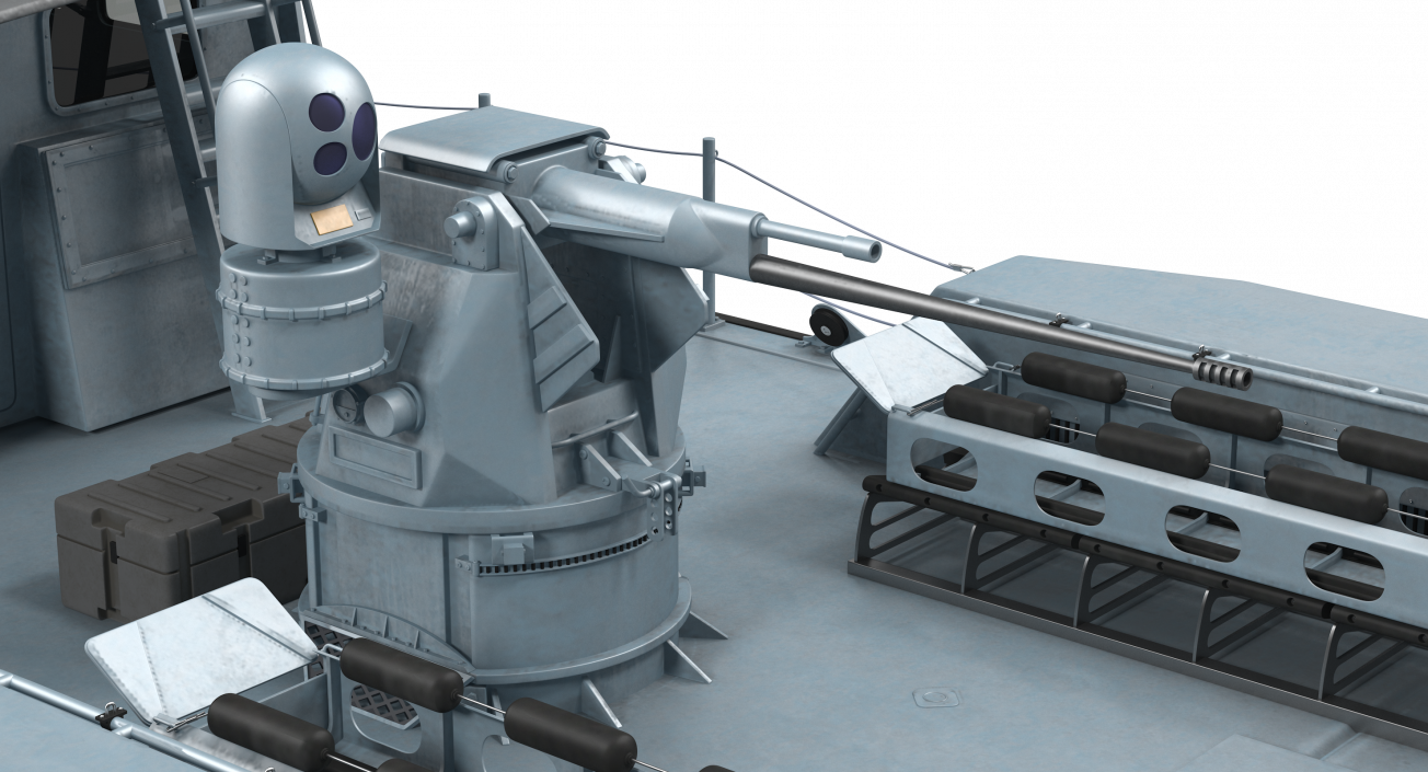 3D model Mark VI Patrol Boat Dirty