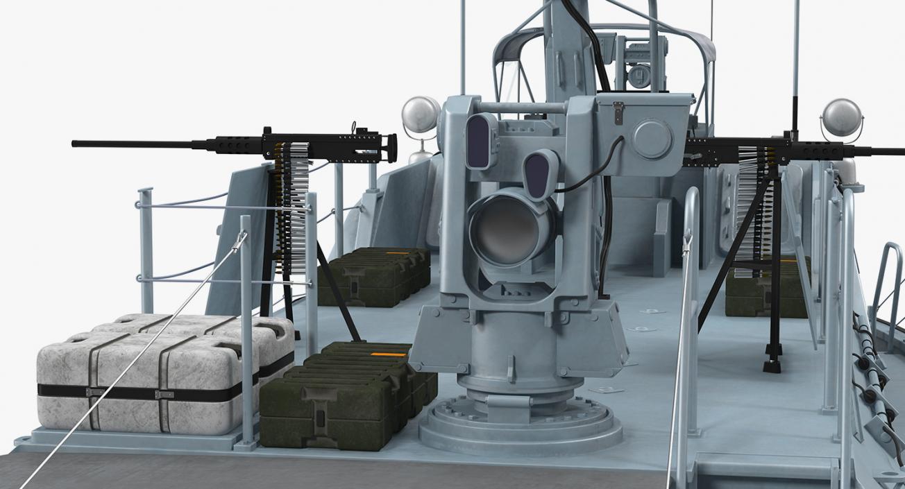 3D model Mark VI Patrol Boat Dirty