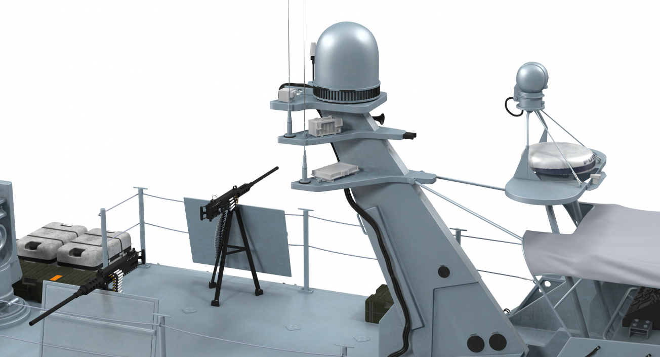 3D model Mark VI Patrol Boat Dirty