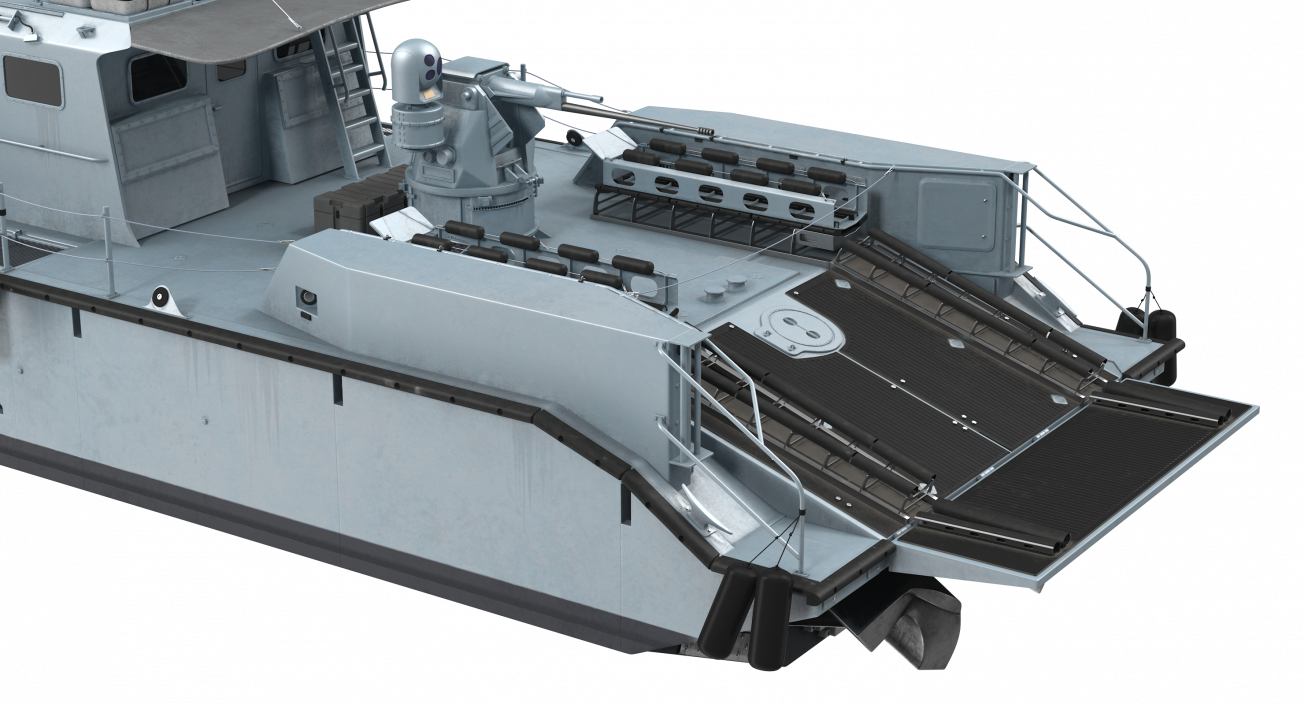 3D model Mark VI Patrol Boat Dirty