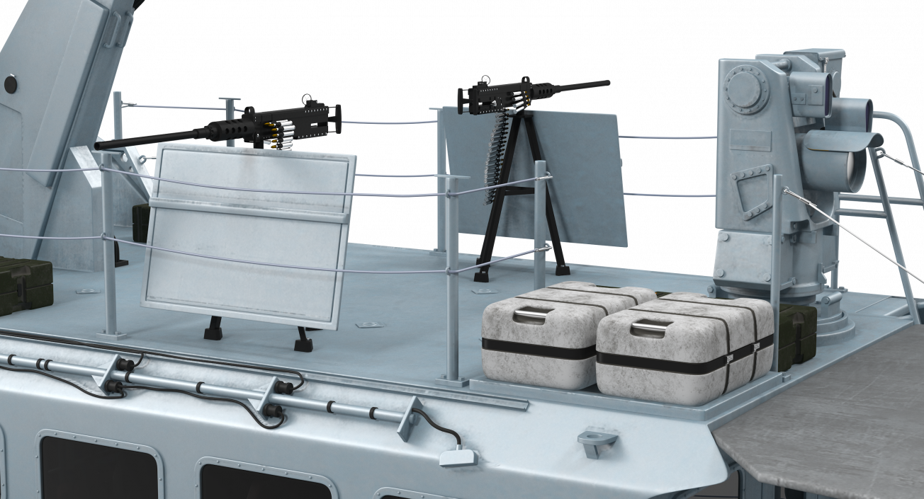 3D model Mark VI Patrol Boat Dirty