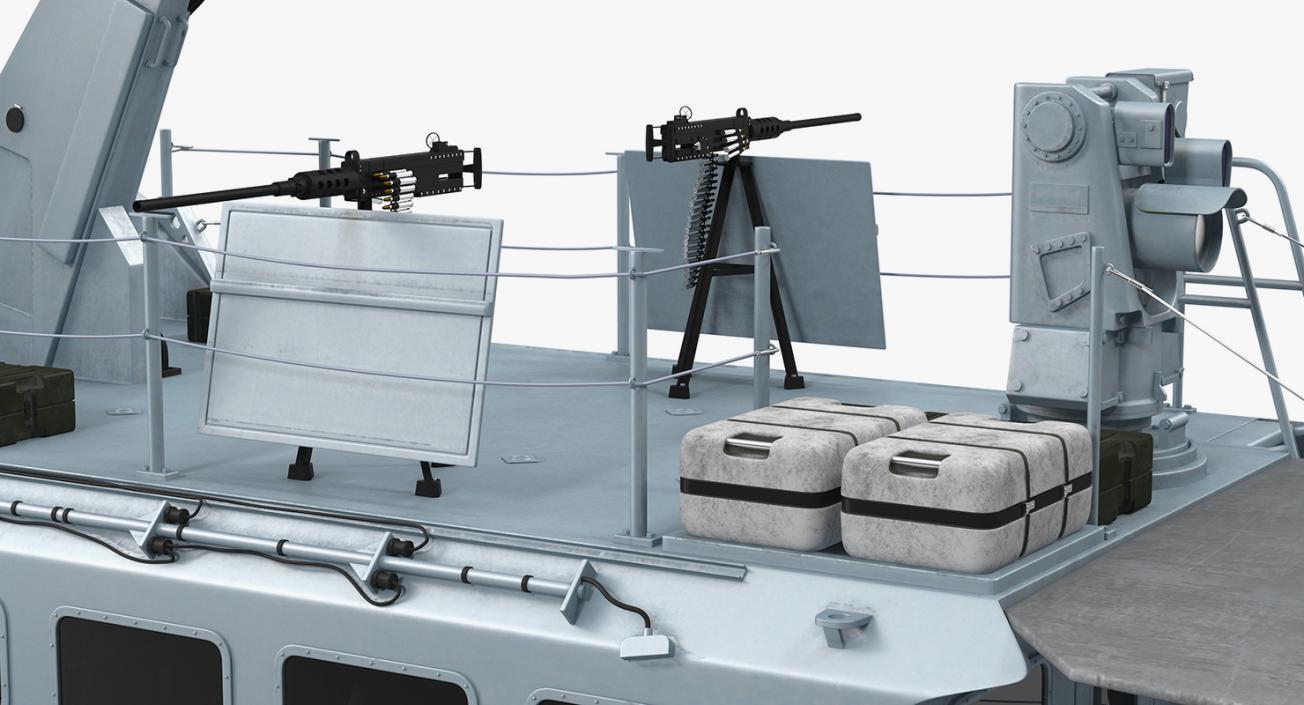 3D model Mark VI Patrol Boat Dirty