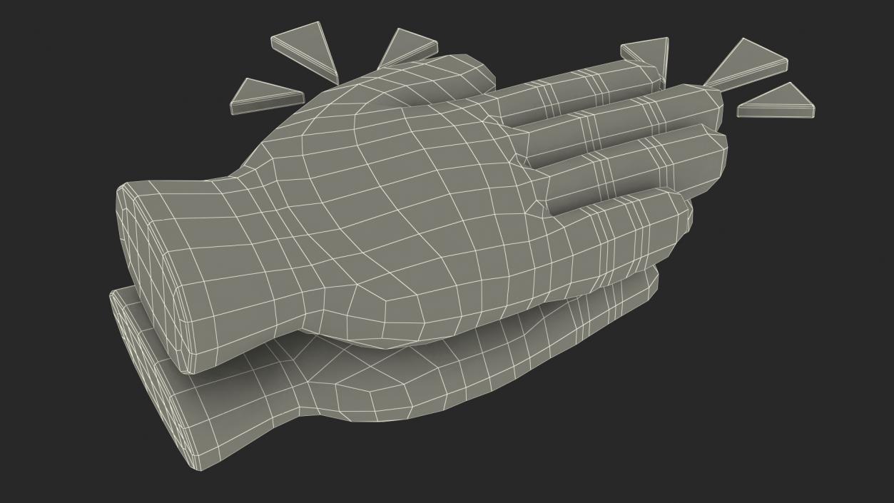 3D model Clapping Hands Emoji