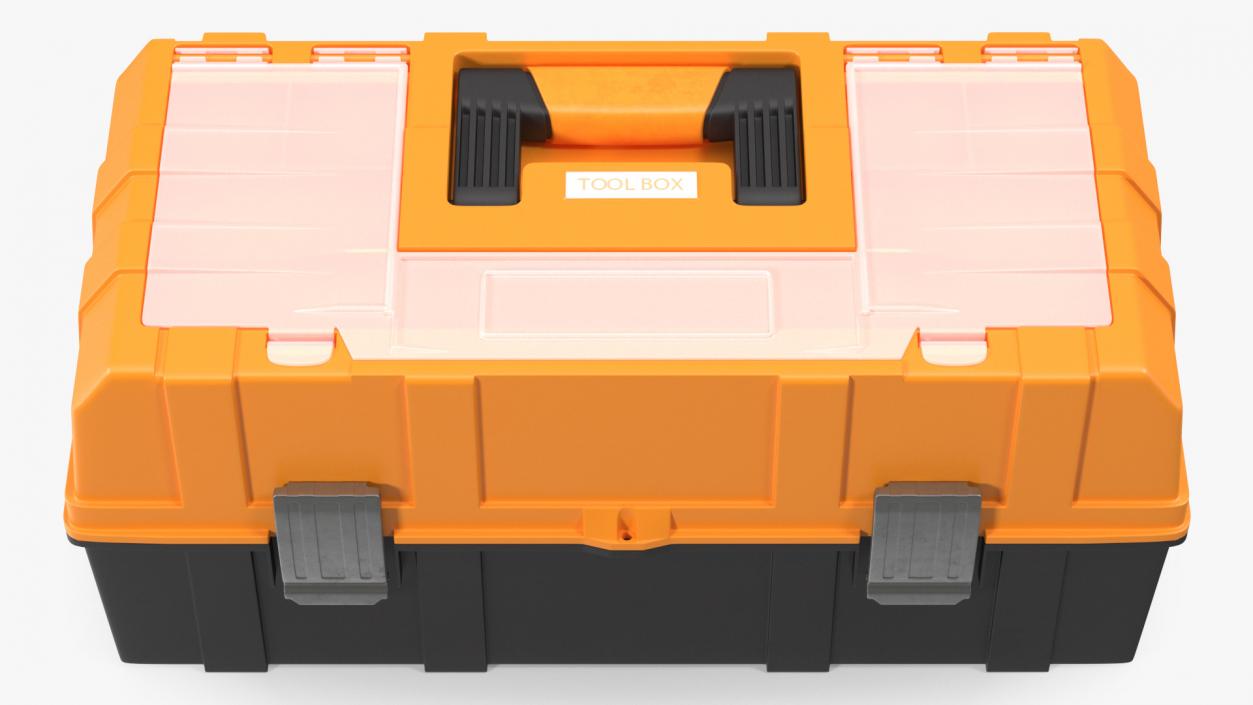 3D model Three Layer Folding Plastic Toolbox