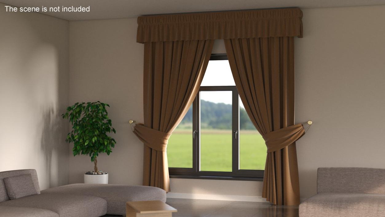 Classic Curtains Collection 3D