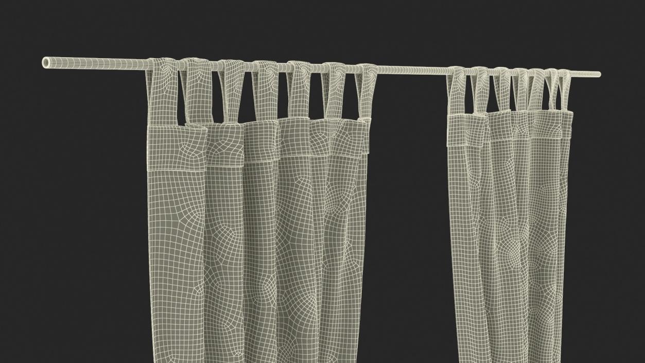 Classic Curtains Collection 3D