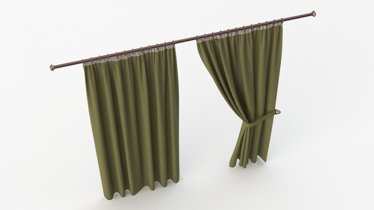 Classic Curtains Collection 3D