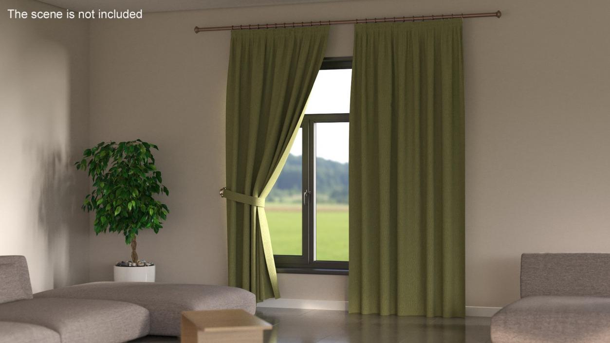 Classic Curtains Collection 3D