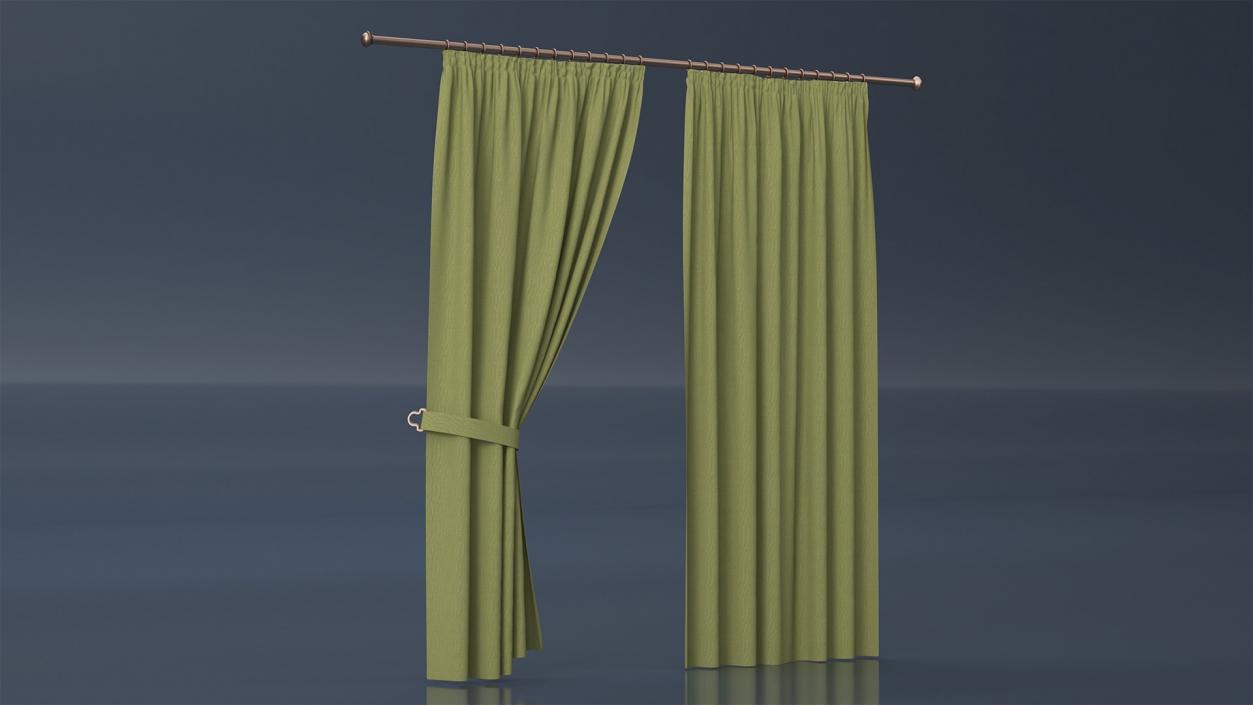 Classic Curtains Collection 3D