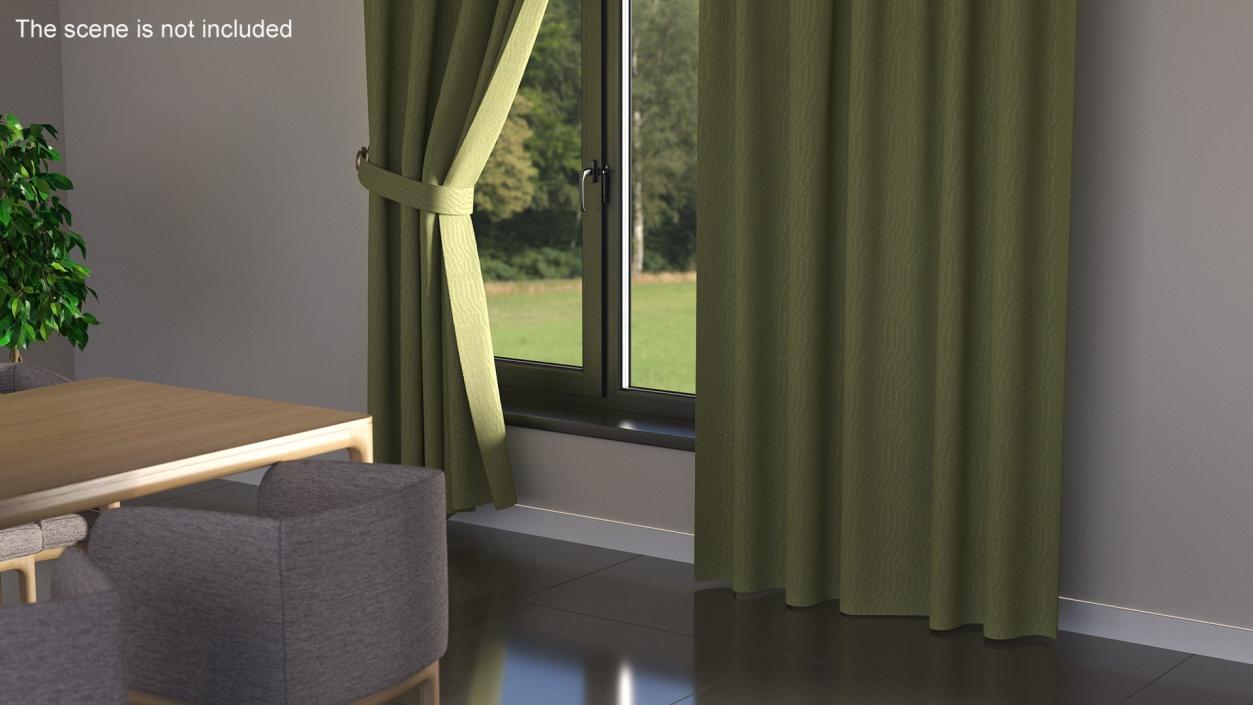 Classic Curtains Collection 3D