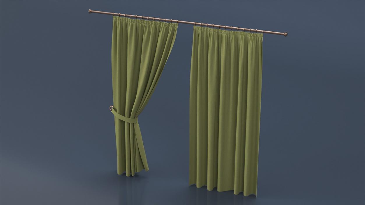 Classic Curtains Collection 3D