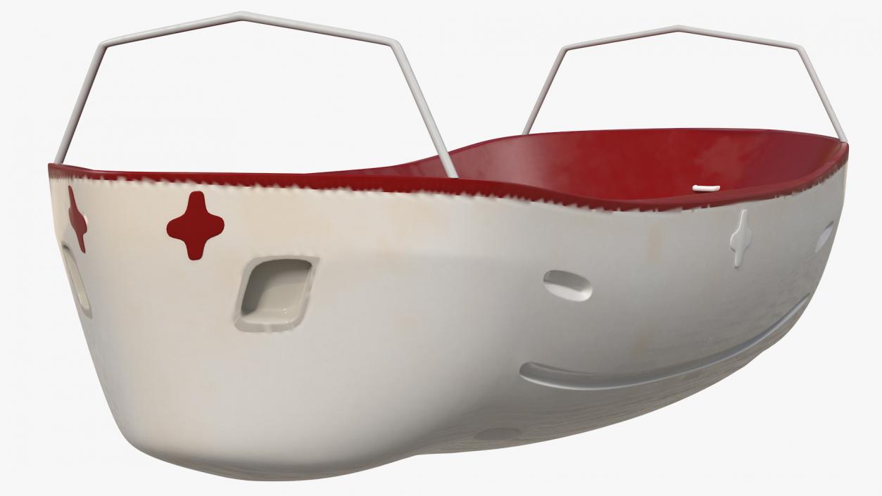 Hydraulic Rescue Boat Davit 3D