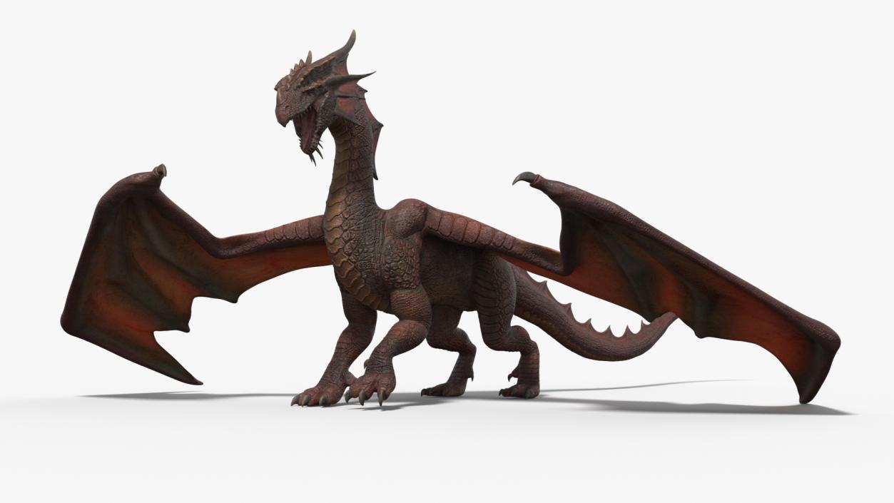 3D Ancient Dragon Rigged